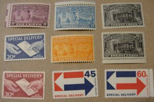 US Special Delivery Stamps - MNH