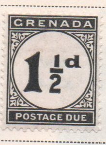 Grenada Sc J12 1922 1 1/2d postage due stamp mint