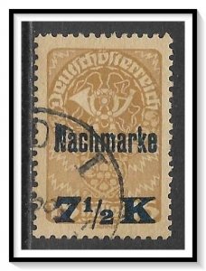 Austria #J102 Postage Due Used