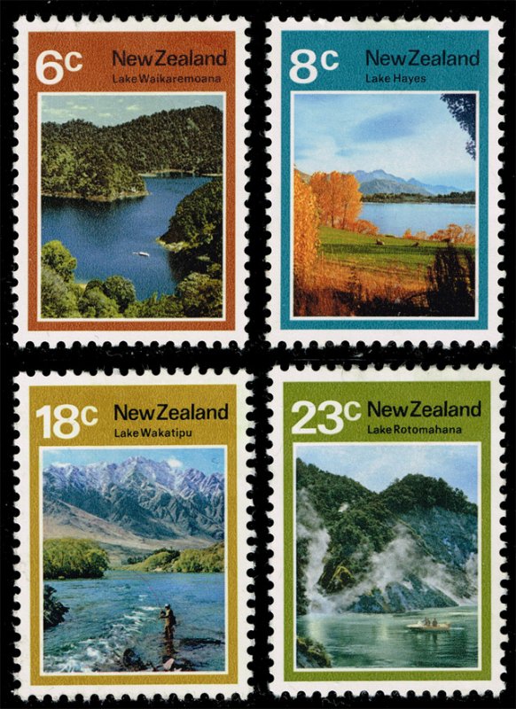 New Zealand #507-510 Lakes Set of 4; Unused (2Stars)