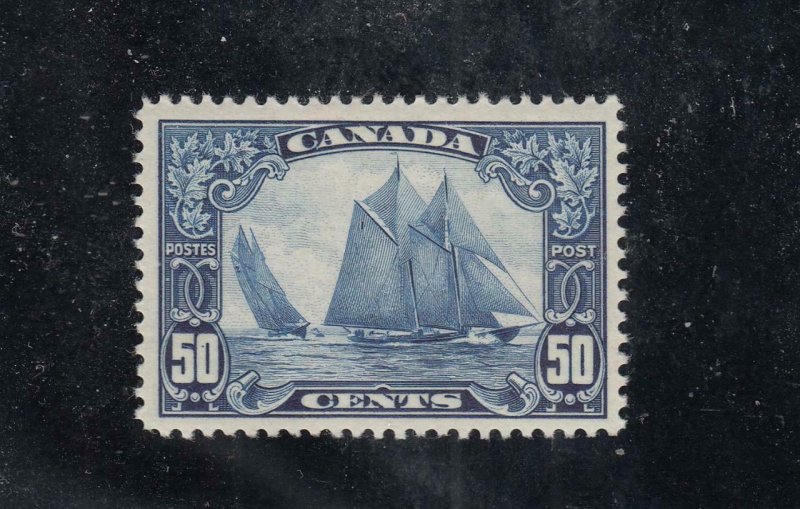 CANADA (MKKKKS56) # 158 VF-MLH 50cts BLUENOSE CAT VALUE $350