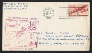 UNITED STATES Event Cover Pan American World Airways 1946 New York