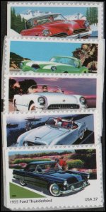 United States 3931-35  - Mint-NH - 37c Sporty Cars of the 50s (2005) (cv $10.00)