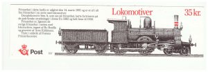 DENMARK SC.933a LOCOMOTIVE CLASS A 1882 MNH BOOKLET EV3