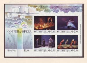 Finland Sc 927 1993 New Opera House stamp sheet mint NH