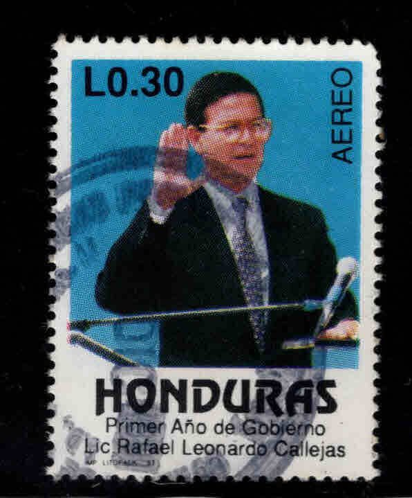 Honduras  Scott C807 Used 1991 Airmail stamp