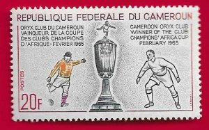 CAMEROUN SCOTT#419 1965 20f AFRICA CUP SOCCER - MH