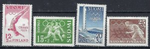 Finland B110-13 MNH 1951 Olympics (ak3035)