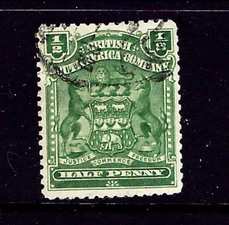 Rhodesia 59 Used 1898 issue