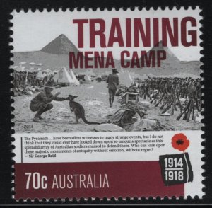 Australia 2014 MNH Sc 4103 70c Training in Egypt WWI Centenary