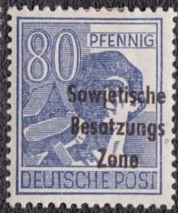 Germany DDR Russian Occupation - 10n15 1948 MH