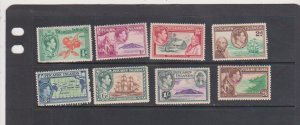 Pitcairn Islands #1-8 Cat.$66.75, MLH 1940-51 George VI