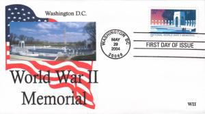 #3862 World War II Memorial WII FDC