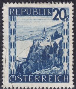 Austria 464 Lake Constance 20g 1946