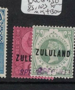 Zululand Specimen SG 8s, 10s MOG (3dqj) 