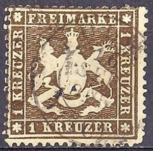 Wuerttemberg  Mi 16yb  Used F-VF   EUR 180   Lakeshore Ph...