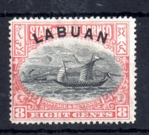 Labuan 1897 8c mint MH SG94A WS11829