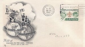 CANADA BOY SCOUTS 8TH WORLD JAMBOREE 1955
