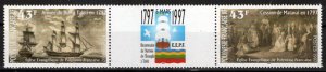 French Polynesia 701 MNH Sailing Ships Paintings Missionaries ZAYIX 0524M0211M