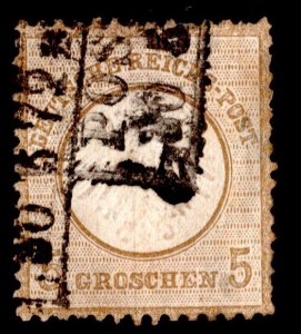 Germany Scott 6 Used with thin.