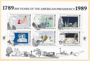 TURKS & CAICOS Sc#778 Minisheet Mint Never Hinged