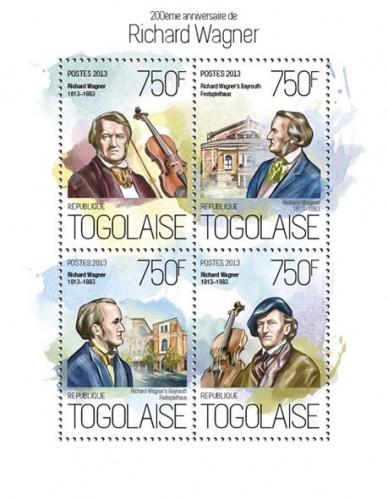 TOGO 2013 SHEET WAGNER COMPOSERS tg13816a