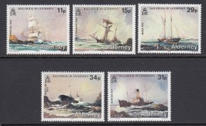 Alderney 32-6 Shipwrecks mnh