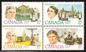 Canada 879 -882 - FVF MNH