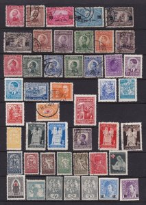 Yugoslavia stamps x 46 early issues, mint and used,  CV $44.25