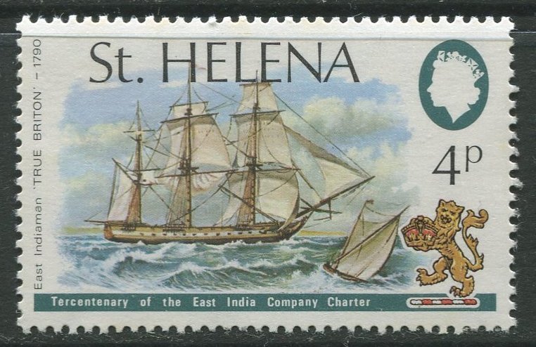 STAMP STATION PERTH St Helena #280 Tercentenary East India Company 1973 MNH