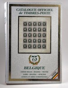 Catalogue Officiel de Timbres-Poste Belgique 1998 Congo Belge Rwanda Burundi