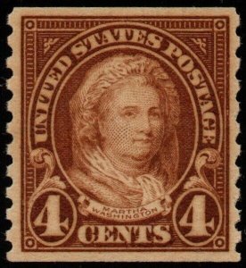 U.S. #601 MNH XF Single