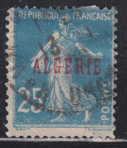 Algeria 13 Sower O/P 1924