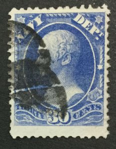 MOMEN: US #O44 USED #31383