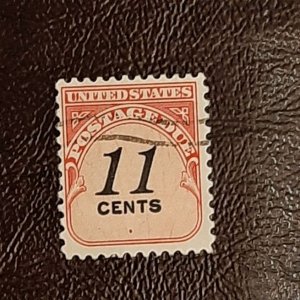 US Scott # J102; used 11c Postage Due from 1978; F/VF centering