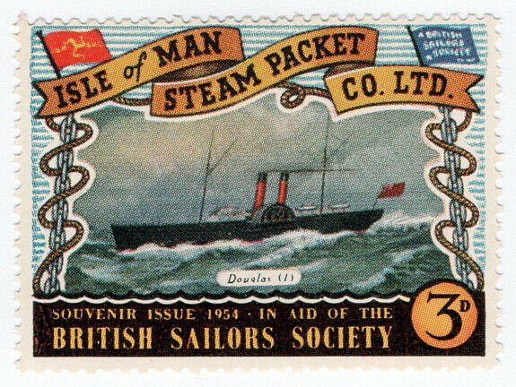 (I.B) Cinderella Collection : Isle of Man Steam Packet 3d (Douglas I)