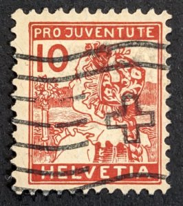 Switzerland #B3 used, Pro Juventute Girl