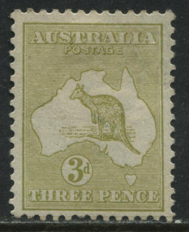 Australia 1915 3d Die 1 Roo mint o.g.