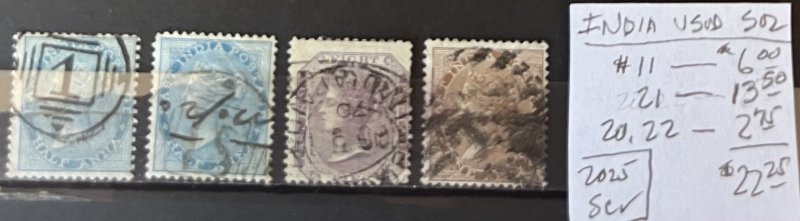 India Used Selection #11//22- SCCV=$22.25