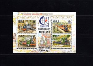 Ireland 959a Singapore Trains XF 1995 MNH S/S A6SP