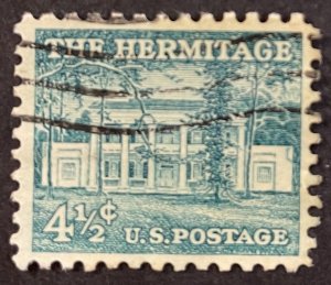 US #1037 Used F/VF 4.5c The Hermitage 1959 [B32.4.3]