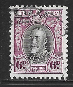 Southern Rhodesia # 22, Used. CV $ 3.50