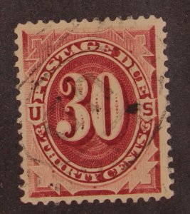 Scott J27 - 30 Cents Postage Due - Used - Nice Stamp - SCV $225.00