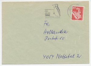 Cover / Postmark Germany 1971 Penguin - Zoo Wuppertal