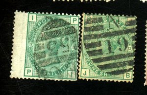 GREAT BRITAIN #64 PL 12 13 USED FVF Cat $240