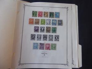 Ecuador 1896-1904 Stamp Collection on Scott Specialty Alb Pgs