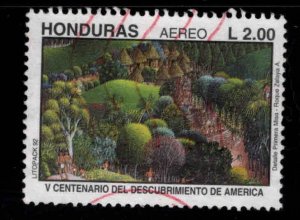 Honduras  Scott C875 Used airmail stamp