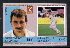 St Vincent - Grenadines 1985 Cricketers #3 - 60c L Potter...