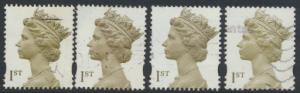 Machin 1st Millennium  SG 2124 / d  SC# MH335 -MH336  Used copies - see details