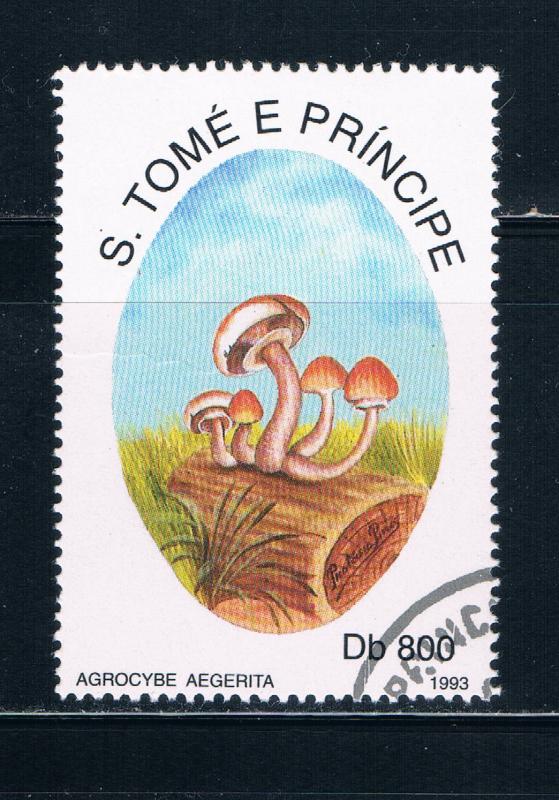 Saint Thomas and Prince Is 1126 Used Mushrooms lr (GI0329)+